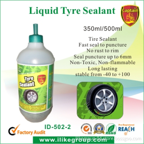 Liquid Tire Sealant (REACH RoHS MSDS)